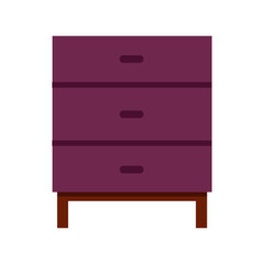 Isolated furniture vector design