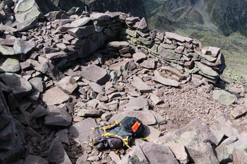 pollution in the mountains