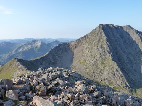 Ben Nevis and the Carn Mor Dearg arete, Scotland