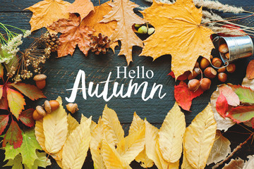 Hello Autumn composition 