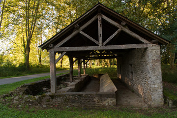 Lavoir à Lay Lamidoudans le département des Pyrénées Atlantique