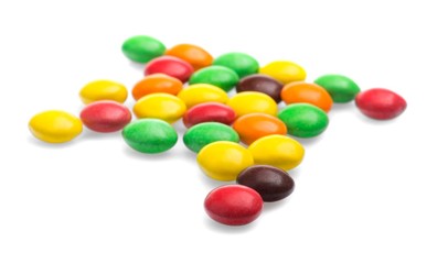 Colorful Chocolate Coated Candies