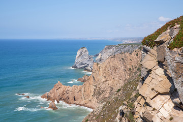 Fototapeta na wymiar Cape ROCA located on territory of Portugal