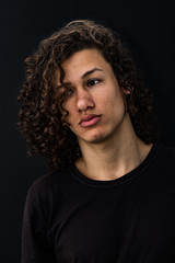  Charming stylish sexy male model