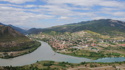 Fototapeta na wymiar View of Mtskheta, Georgia