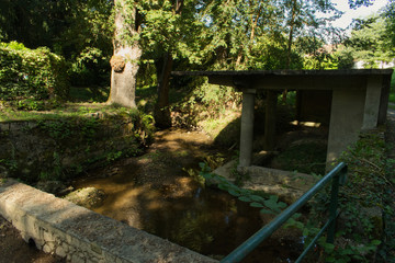 Lavoir à Pouyanne dans le département des Pyrénées Atlantique