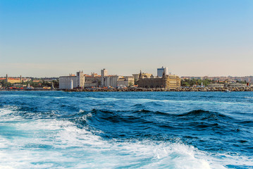 Istanbul, Turkey, 24 July 2011: Selimiye Barracks, DMO, Haydarpasa, Kadikoy