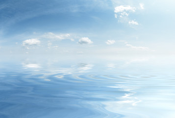 Fototapeta premium Day sky background. Nature composition.