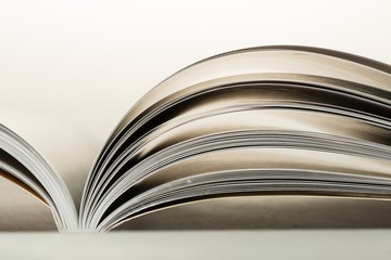 Open book or magazine