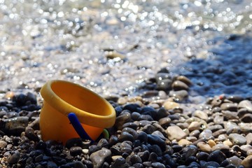 Croatia*Krk, Eimer am Meer