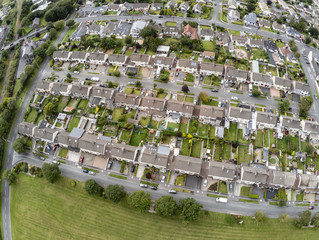 Aerial view of Renmore houses