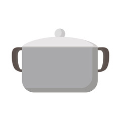 Isolated kitchen pot design