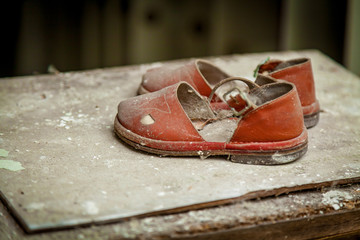 toys in the kindergarten in Pripyat