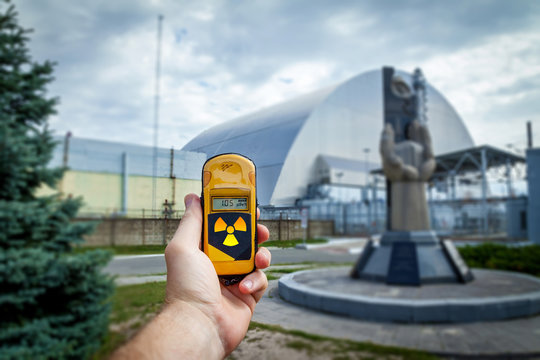 monument in Chernobyl