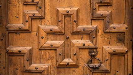 Vieille porte en bois
