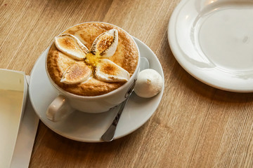 coffee with marshmallows