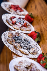 Smaczne placki z owocami