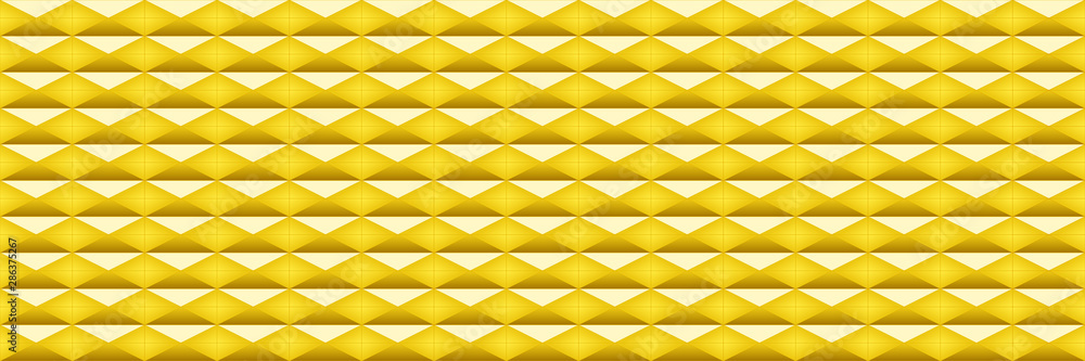 Poster horizontal elegant gold design for pattern and background