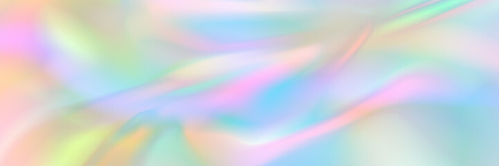 horizontal abstract pastel holographic texture design for pattern and background - obrazy, fototapety, plakaty