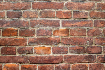 Obraz premium Vintage Brown Brick Wall