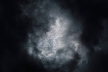 Sky clouds cirrus clouds monochrome