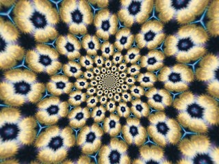 Colorful digital graphic kaleidoscope symmetry mandala style in laser light trial pattern, Tie Dye , spiderweb art abstract background for art projects, banner, business,   card, 3D, template
