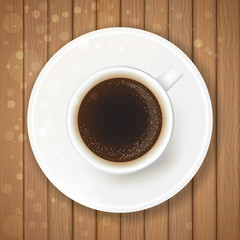 Cup of the coffee