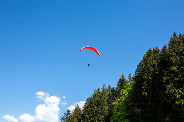 Fallschirm - Fliegen - Gleitschirm