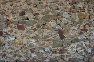 Old handmade wall