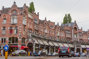 Fototapeta na wymiar アムステルダムの街並み