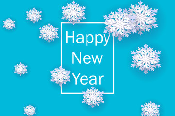 Happy New Year 2020. Christmas banner