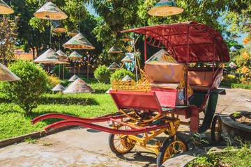 Hue imperial palace and Royal Tombs in Vietnam