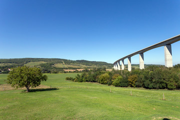 Koroshegy Viaduct near the lake Balaton in Hungary.