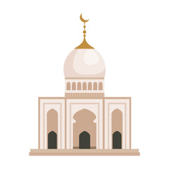 taj mahal mosque building icon