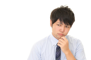 若いビジネスマン　失敗