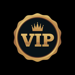 VIP membership Gold badge ,premium quality , premium invitation card poster .