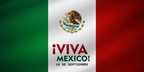 Obraz premium September, 16 Independence of Mexico - Dia 16 de Septiembre, Independencia de Mexico 