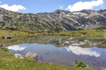 Fototapeta premium Landscape near The Fish Lakes, Rila mountain, Bulgaria