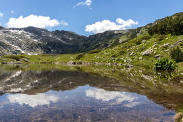 Landscape near The Fish Lakes, Rila mountain, Bulgaria