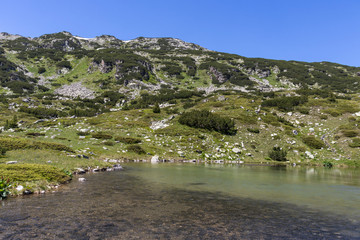 Landscape near The Fish Lakes, Rila mountain, Bulgaria