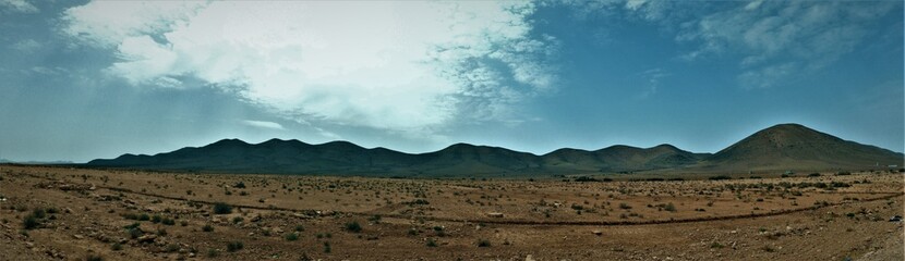 landscape with clouds