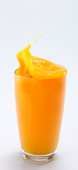 splash orange juice 