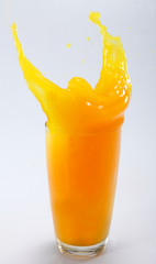 splash orange juice 