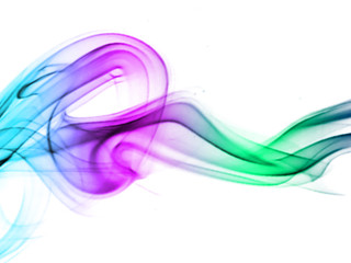 Abstract Colorful Smoke Background