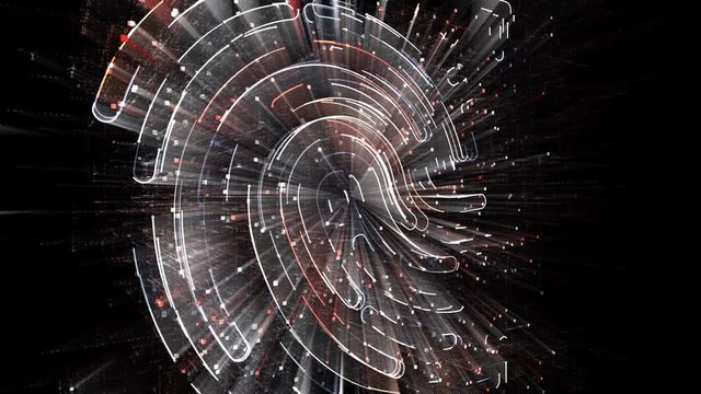 4k fingerprint scan identity security data encryption logo tag cloud;binary computer code.The Matrix binary text design animation;changing from zero to one digits;abstract tech background.