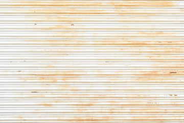 錆びたシャッター扉