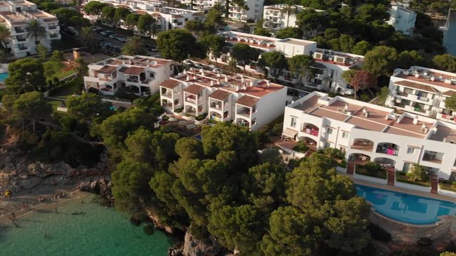 Spain Mallorca Cala Ferrera and Cala Esmeralda beaches at 4k 60fps and 30fps with a drone DJI MAvic Air and Action cam YI 4k+ 
shoots from above and below