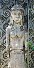 Indonesia - Traditional Dayak tribal culture, Borneo
