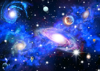 night sky and galaxy wallpaper