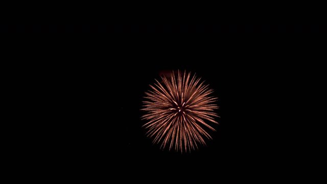 花火大会の打ち上げ花火